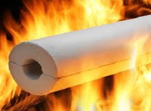 Perlite Pipe Section Fire Proof